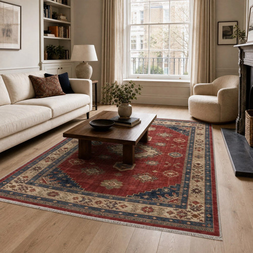 Machine washable rug non - machine,