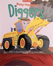 Busy Machines Diggers by Amy