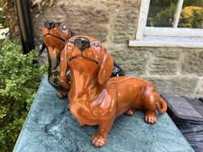 A Pair of Beswick Dachshund