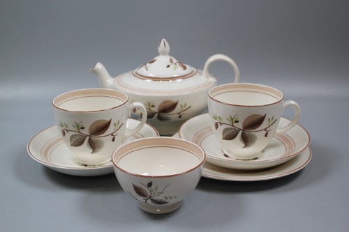 Pountney tea set dishes - &,