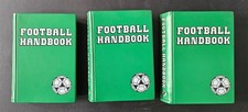 MARSHALL CAVENDISH FOOTBALL HANDBOOK 1978 - ALL 3 VOLUMES in EXCELLENT CONDITION
