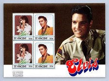 St. Vincent 50c Elvis Presley