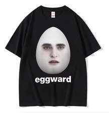 Funny Eggward Meme Print T Shirts Men Women Humour Creativity Short Sleeve