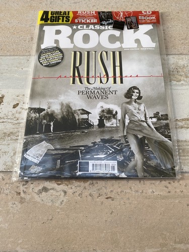 Rush classic rock magazine - rush,