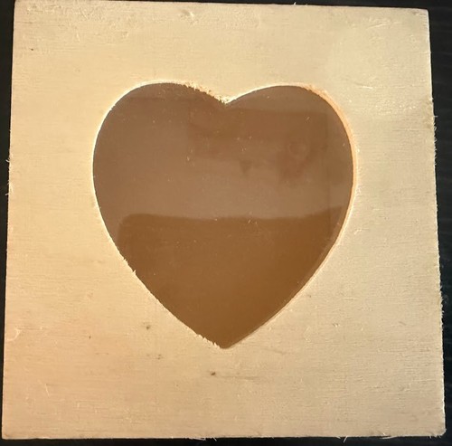 Wooden box 5cmx9cm with - wooden,