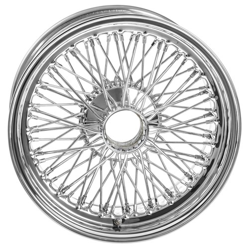 Chrome wire wheel - wire, 15x7"