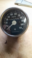 ORIGINAL PAL CZECHOSLOVAKIA MPH SPEEDOMETER FROM A JAWA MOTORCYCLE