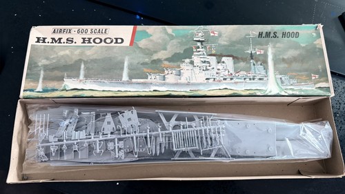 Vintage airfix hms hood - hms,