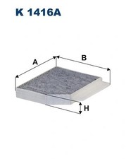 FILTER CABIN AIR FITS