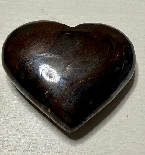 Tiger iron stone heart - stone,
