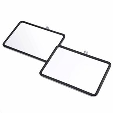 2 Pcs Silver Side Mirrors For