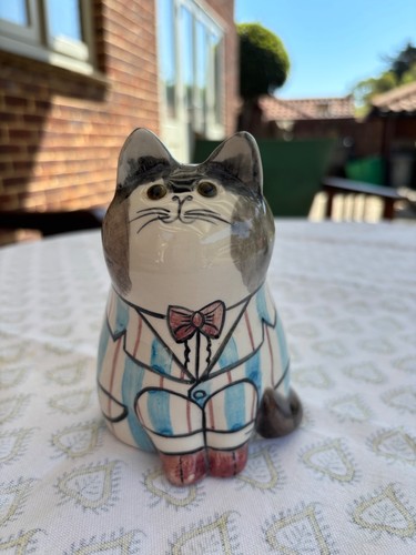 Joan bethel rye pottery cat - rye,