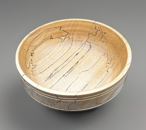 Hand turned spalted beech - spalted,