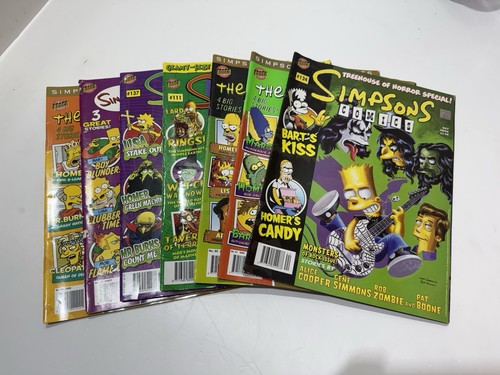 Simpsons comics bongo - simpsons,