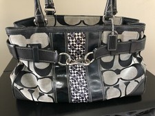 Black Coach Handbag Medium