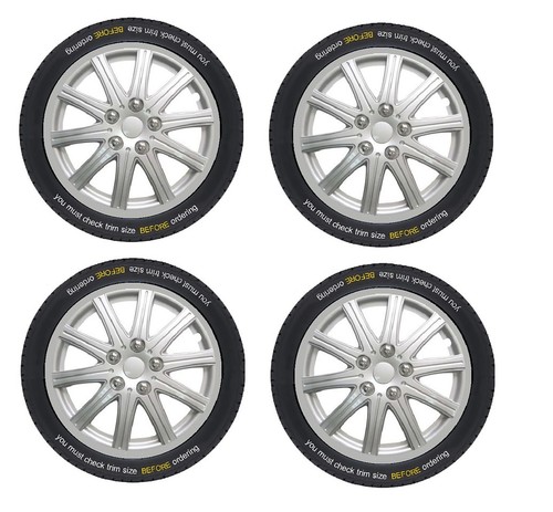 Silver universal car wheel - silver,