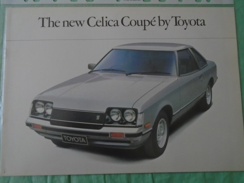 Toyota celica coupe - toyota, brochure