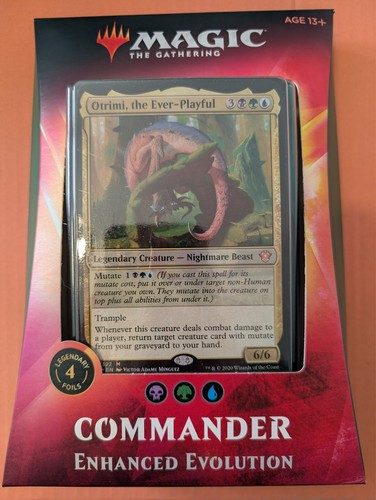 Enhanced evolution commander - evolution,