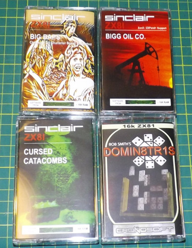 Sinclair zx81 games job - zx81,