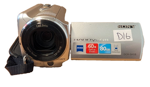 Sony handycam dcr sr58e 80gb - sony, dcr-sr58e