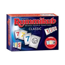 Rummikub 2-4 Player Game by Ideal - Classic Family Strategy Board Game Set UK