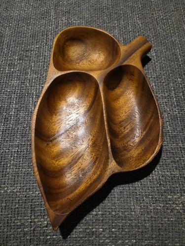 Vintage wooden hand - hand, carved