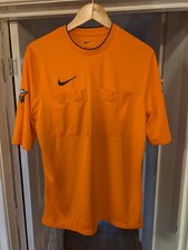 Nike Referees Shirt, Large with EAFC sleeves (Orange)