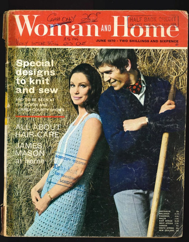 Woman and home magazine back - woman,