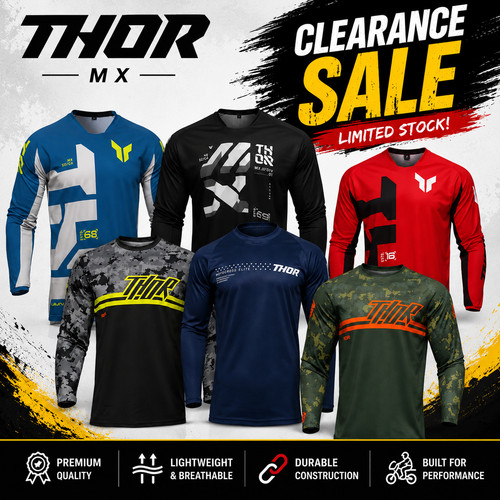 Mens motocross jersey adult - motocross,