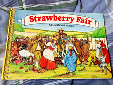51 traditional songs Strawberry Fair folk songs book music illustrated folklore