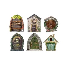 BRAVECOW 6pcs/Set Fairy Door