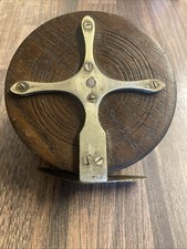 Nottingham Starback Vintage Antique Fly Reel Made In England