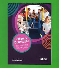 Bus Map & Service Guide - Luton & Dunstable - Arriva Centrebus GP etc - c.2024