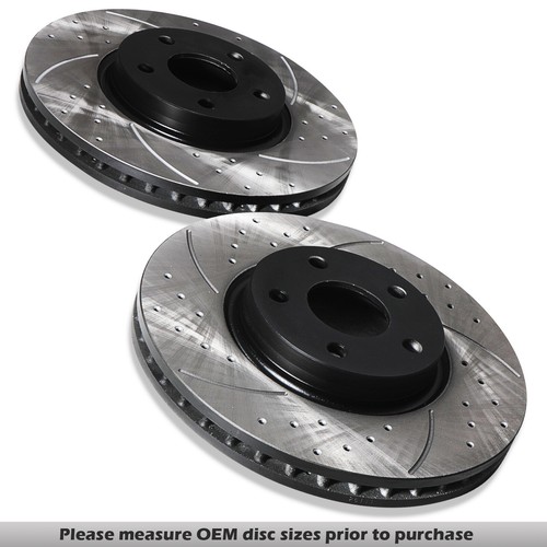 Front drilled grooved 300mm - grooved,