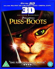 Puss in Boots (Blu-ray 3D +