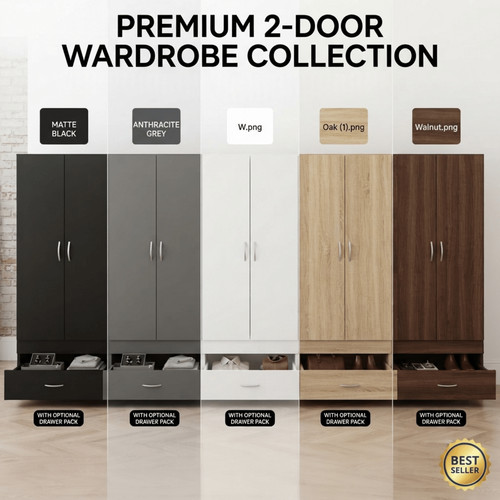 Modern door wardrobe - modern, fully