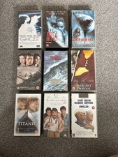 VHS Movie Bundle – 9 Tapes
