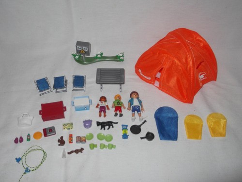 Playmobil camping family - camping,