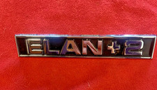 Elan +2 Badge Chrome Plated