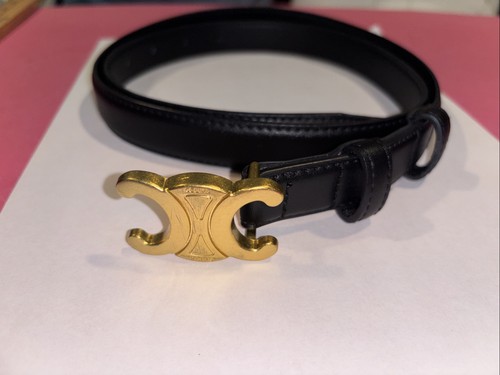 Celine triomphe belt 25mm - celine,