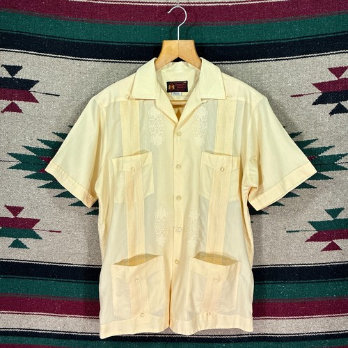 Vintage 60s cuban guayabera - vintage,