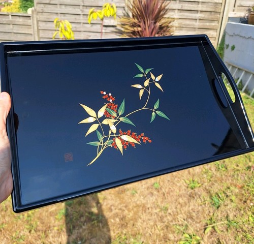 Takaoka lacquerware tray - takaoka,