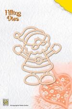 Santa Claus / Santa - Filling Dies - Cutting Die by Nellie Snellen QD006