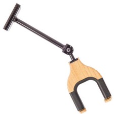 Kinsman Auto Lock Slatwall Guitar Hanger - Wood - Long __