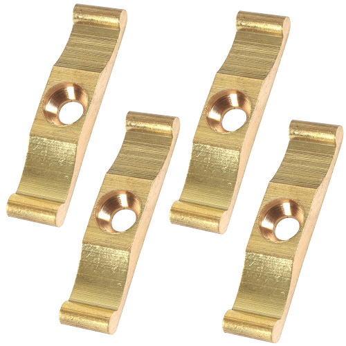 Brass turn button - brass, catch