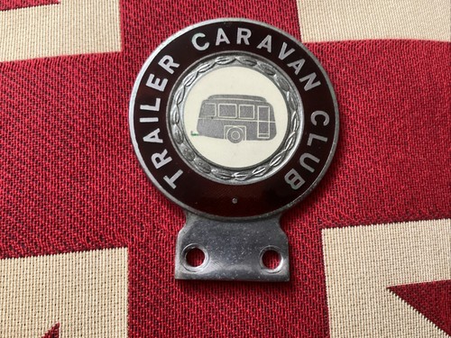 Vintage car badge trailer - vintage,