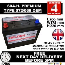 Varta Eq. Heavy Duty High Performance 069 / 072 12V 70Ah Car Battery - 4 Yr Wnty