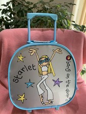 Vintage 2004 Bang On The Door Starlet Small Roller Suitcase Cabin Hand Luggage