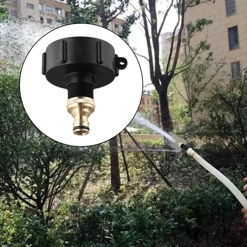 Ibc adapter with outlet - 3/4,