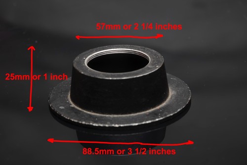 Enlarging top hat lens mount - hat,